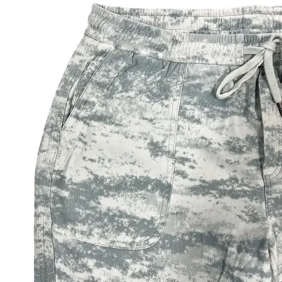 Athleta Farallon Jogger Pants Women's XL Fog Gray Green Camo Athletic Running - Picture 12 of 13